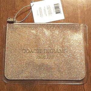 Coach makeup bag